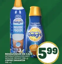 Marché Bonichoix INTERNATIONAL DELIGHT COFFEE ENHANCER offer