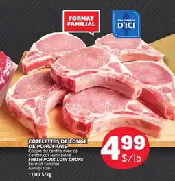 Marché Bonichoix FRESH PORK LOIN CHOPS offer