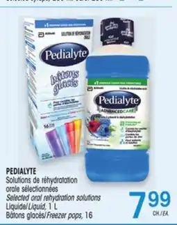 Uniprix PEDIALYTE Solutions de réhydratation orale sélectionnées/Selected oral rehydration solutions offer