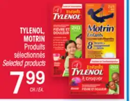 Uniprix TYLENOL, MOTRIN Produits sélectionnés/Selected products offer