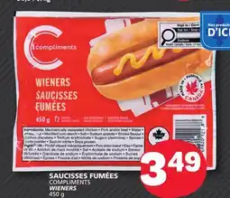 Marché Bonichoix COMPLIMENTS WIENERS offer