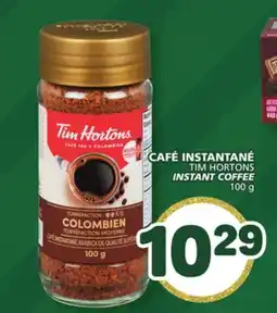 Marché Bonichoix TIM HORTONS INSTANT COFFEE offer