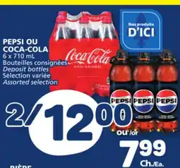 Marché Bonichoix PEPSI OR COCA-COLA offer