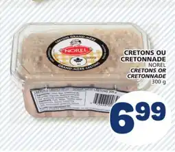 Marché Bonichoix NOREL CRETONS OR CRETONNADE offer