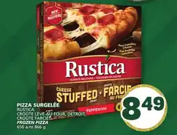 Marché Bonichoix RUSTICA CROÛTE LÈVE-AU-FOUR, DETROIT, CROÛTE FARCIE FROZEN PIZZA offer