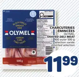Marché Bonichoix OLYMEL SHAVED DELI MEAT offer