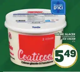 Marché Bonichoix COATICOOK ICE CREAM offer