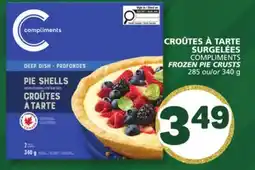 Marché Bonichoix COMPLIMENTS FROZEN PIE CRUSTS offer