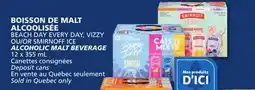 Marché Bonichoix BEACH DAY EVERY DAY, VIZZY OR SMIRNOFF ICE ALCOHOLIC MALT BEVERAGE offer
