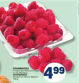 Marché Bonichoix RASPBERRIES offer