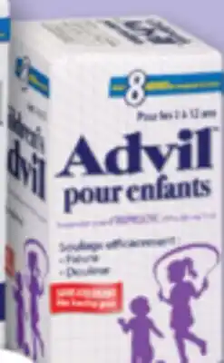 Familiprix ADVIL Ibuprofen, children's or Junior offer