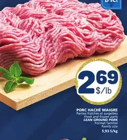 Marché Bonichoix LEAN GROUND PORK offer