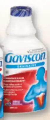 Familiprix GAVISCON For acid reflux and heartburn, selected products offer