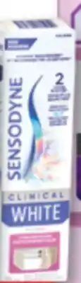 Familiprix SENSODYNE, Clinical White, Daily toothpaste, 75 ml offer