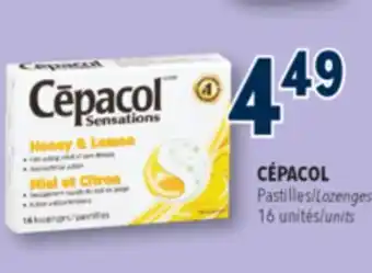 Familiprix CÉPACOL Lozenges 16 units offer