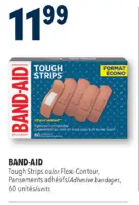 Familiprix BAND-AID, Tough Stripsor Flexi-Adhesive bandages, 60units offer