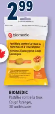 Familiprix BIOMEDIC Cough lozenges, 30 units offer