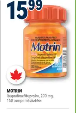 Familiprix MOTRIN, Ibuprofen, 200 mg, 150 tablets offer