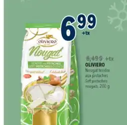 Familiprix OLIVIERO Soft pistachios nougats, 200 g offer
