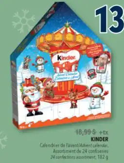 Familiprix KINDER Advent calendar offer