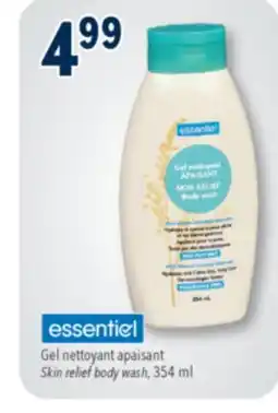 Familiprix ESSENTIEL, Skin relief body wash, 354 ml offer