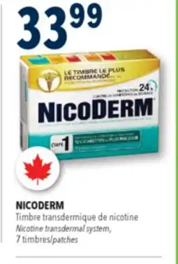 Familiprix NICODERM Nicotine transdermal system, 7patches offer