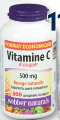 Familiprix WEBBER NATURALS Selected products offer