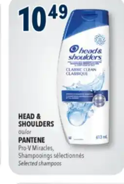 Familiprix Head & Shoulders classic clean shampoo 613ml offer