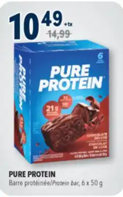 Familiprix PURE PROTEIN Protein bar, 6x 50g offer