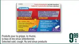 Jean Coutu PERSONNELLE Selected cold, cough, flu and sinus products offer