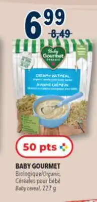 Familiprix BABY GOURMET Organic Baby cereal, 227g offer