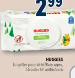 Familiprix HUGGIES Baby wipes, 56or 64 units offer