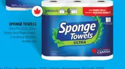 Familiprix SPONGE TOWELS Ultra Pro or Ultra Paper towels offer