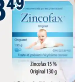 Familiprix Zincofax 15 % Original offer