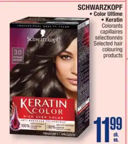 Jean Coutu SCHWARZKOPF, Color Ultîme, Keratin Selected hair colouring products offer