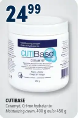 Familiprix CUTIBASE Ceramyd Moisturizing cream, 400g or 450g offer