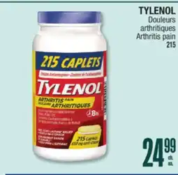 Jean Coutu TYLENOL Arthritis pain offer