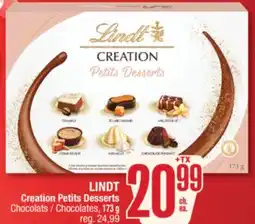 Jean Coutu LINDT Creation Petits Desserts offer