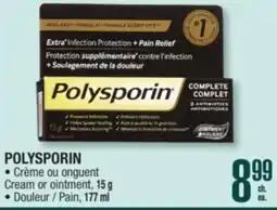 Jean Coutu POLYSPORIN Cream or ointment offer