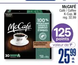 Jean Coutu McCAFÉ Coffee offer