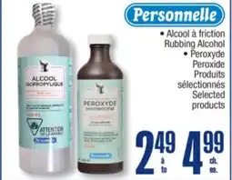 Jean Coutu PERSONNELLE Rubbing Alcohol, Peroxide Selected products offer