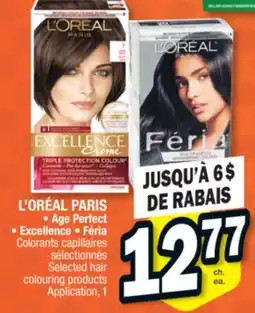 Jean Coutu L'ORÉAL PARIS • Age Perfect • Excellence • Féria Selected hair colouring products offer