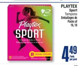 Jean Coutu PLAYTEX Sport Tampons offer