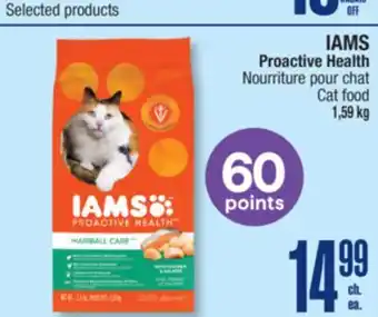 Jean Coutu IAMS Proactive Health Cat food offer