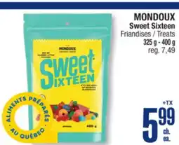 Jean Coutu MONDOUX Sweet Sixteen Treats offer