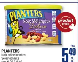 Jean Coutu PLANTERS Selected nuts offer