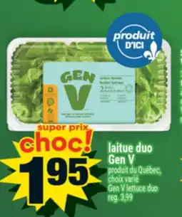 Super C LAITUE DUO GEN V | GEN V LETTUCE DUO offer