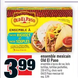 Super C ensemble mexicain Old El Paso │ Old El Paso mexican kit offer