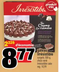 Super C gâteau Irrésistible | Irrésistible cake offer