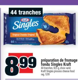 Super C Préparation de fromage fondu Singles Kraft | Kraft Singles process cheese food offer